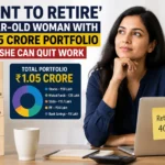 32-year-old woman with Rs 1.05 crore portfolio asks if she can quit work