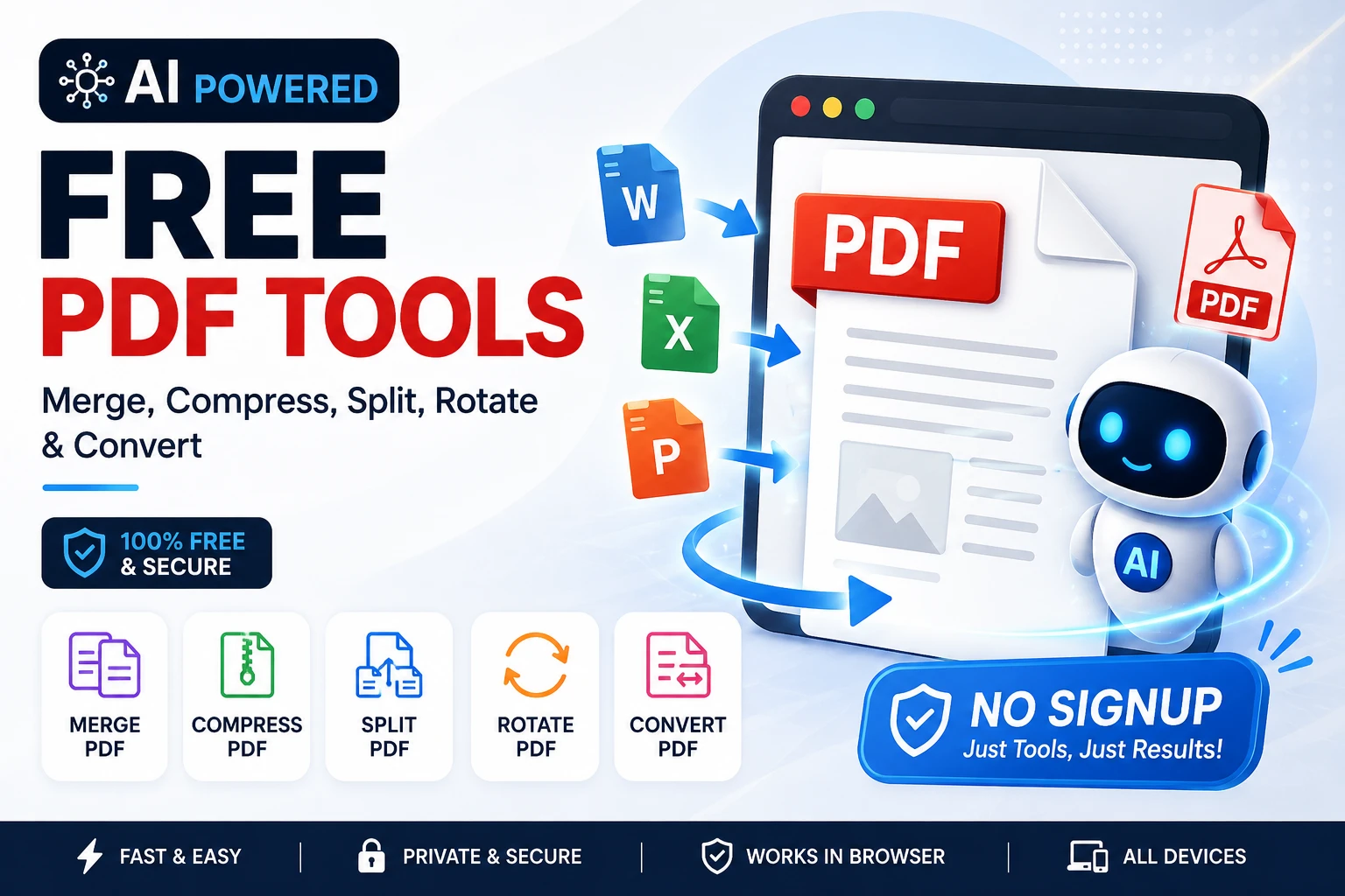 Free pdf tools online