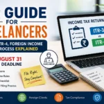 ITR Guide for Freelancers 2026 ITR-3 vs ITR-4