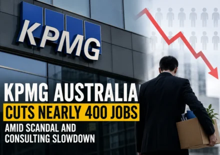 KPMG Australia Cuts Nearly 400 Jobs