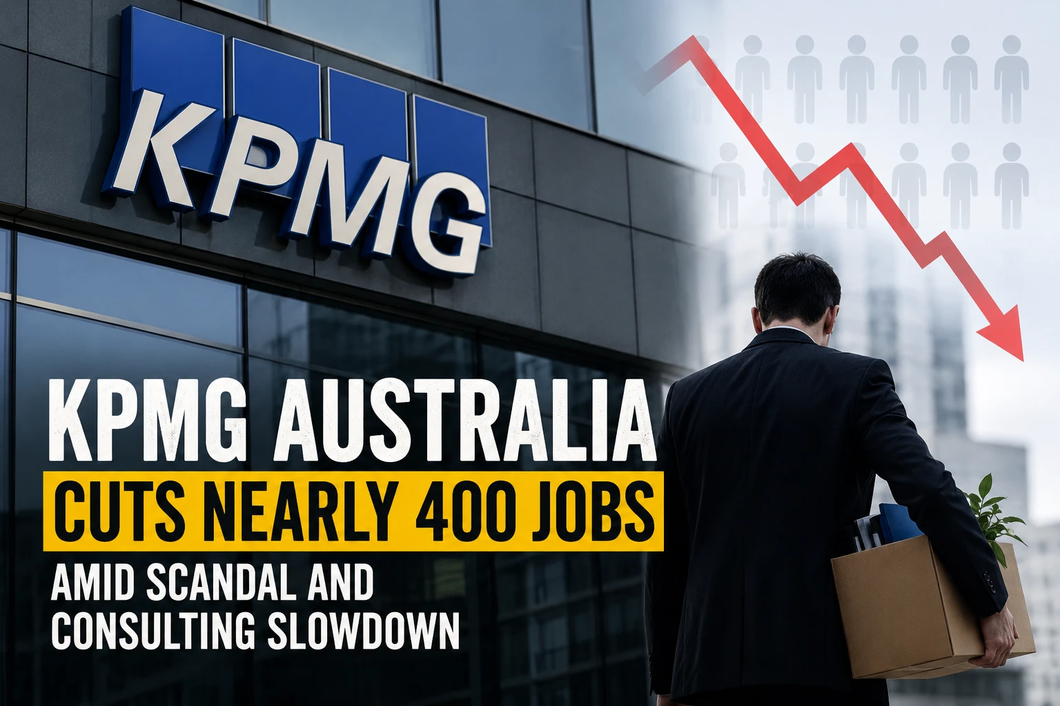 KPMG Australia Cuts Nearly 400 Jobs Amid Scandal and Consulting Slowdown KPMG Australia Cuts Nearly 400 Jobs