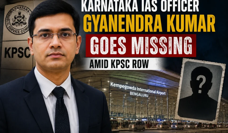 Karnataka IAS Officer Gyanendra Kumar Goes Missing