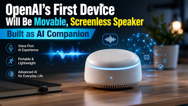 OpenAI’s First Device Will Be Movable, Screenless Speaker Built as AI Companion: Everything We Know So Far