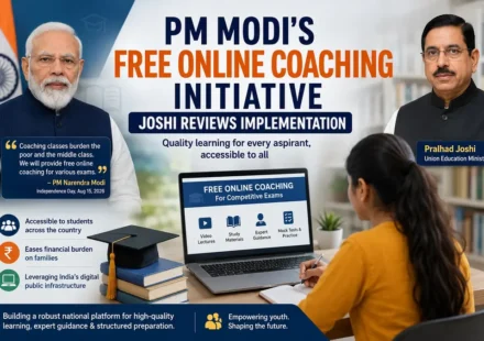 PM Modi Free Online Coaching Plan: Joshi Reviews