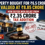 Property bought for ₹6.5 crore but valued at ₹8.85 crore