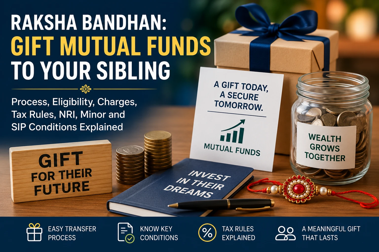 Raksha Bandhan: How to Gift Mutual Funds to Siblings Raksha Bandhan How to Gift Mutual Funds to Siblings