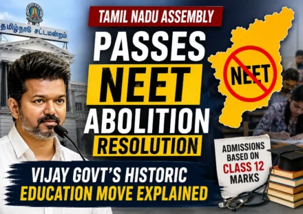 Tamil Nadu Assembly Passes NEET Abolition Resolution