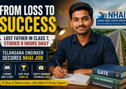 Sandeep Yadav GATE success story NHAI job