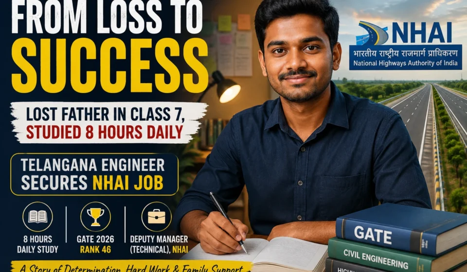 Sandeep Yadav GATE success story NHAI job