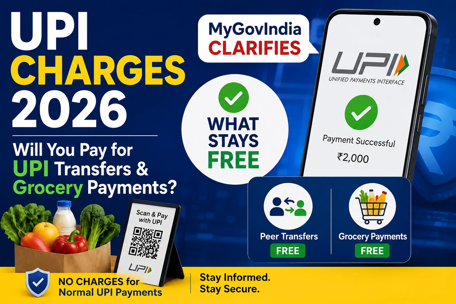 UPI Charges 2026 Will You Pay for UPI Transfers