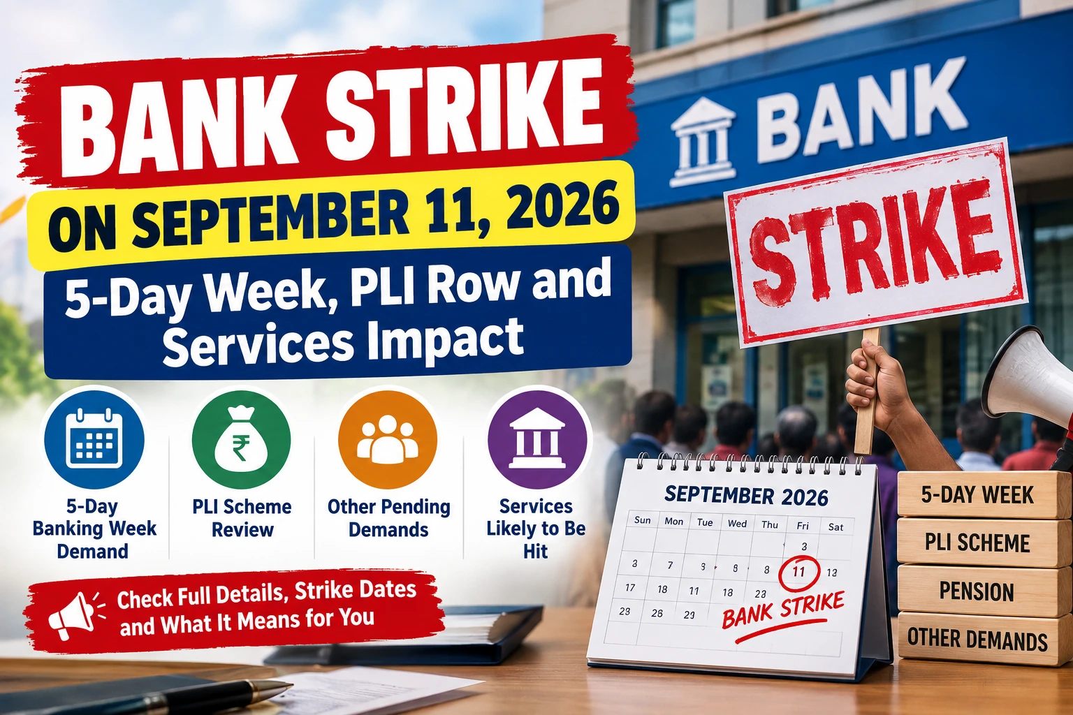 Bank Strike on September 11