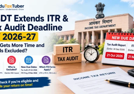 CBDT Extends ITR and Tax Audit Deadline