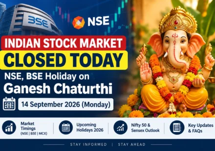 Indian stock market closed today September 14 2026 NSE BSE Ganesh Chaturthi