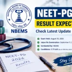 NEET-PG 2026 Results Expected Soon