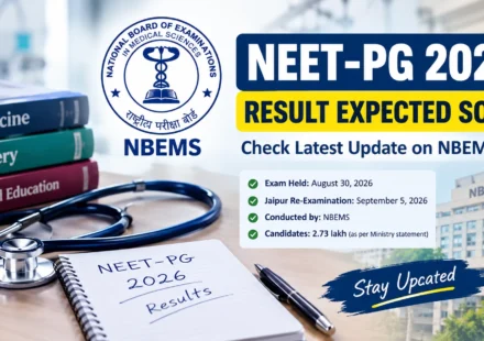 NEET-PG 2026 Results Expected Soon