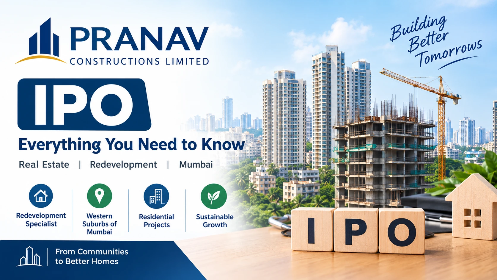 Pranav Constructions IPO Details Pranav Constructions IPO Details