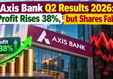 Axis Bank Profit Rises, Shares Fall