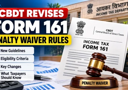 CBDT Form 161 Revised