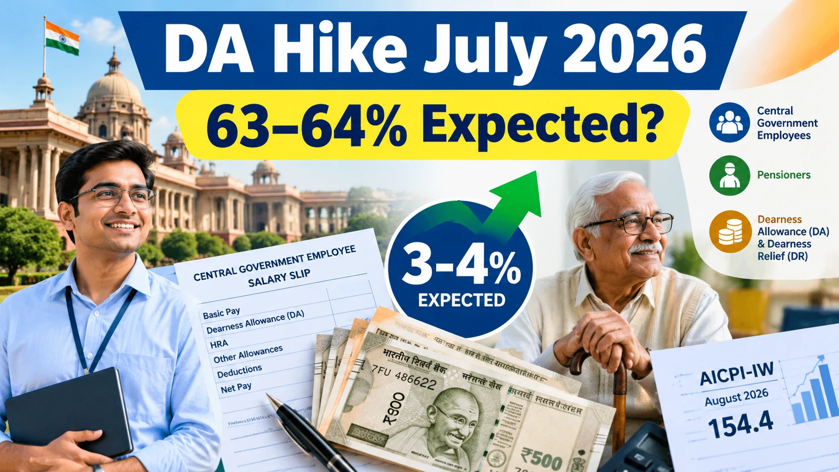 DA Hike July 2026_ 64%