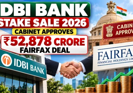 IDBI Bank Stake Sale_ ₹52,878 Crore Deal