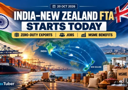 India–New Zealand FTA Starts Today