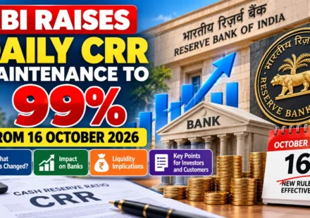 RBI Raises Daily CRR to 99%