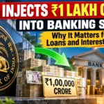 RBI Injects ₹1 Lakh Crore Into Banking System: Why It Matters for Loans and Interest Rates