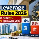 RBI leverage ratio rules 2026 with 4 percent requirement for major banks and 3.5 percent for others